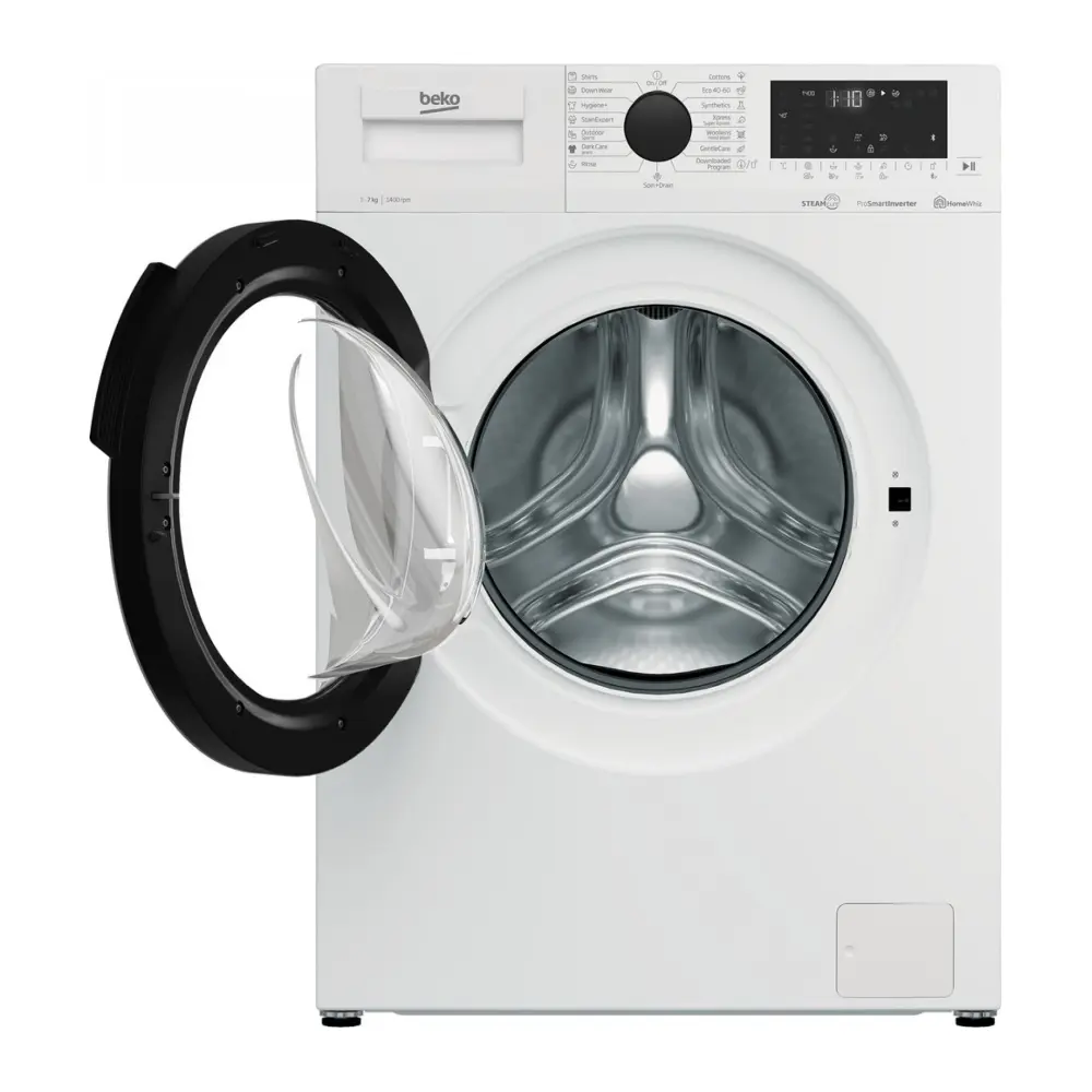 Obrázek pračky Beko WUE7726XWST s otevřenými dvířky