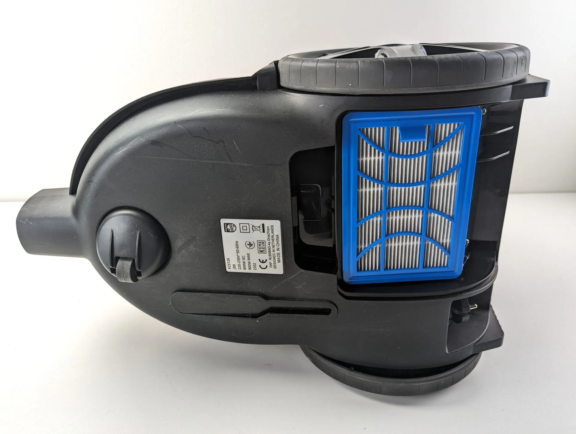 Umístění HEPA filtru Umístění HEPA filtru