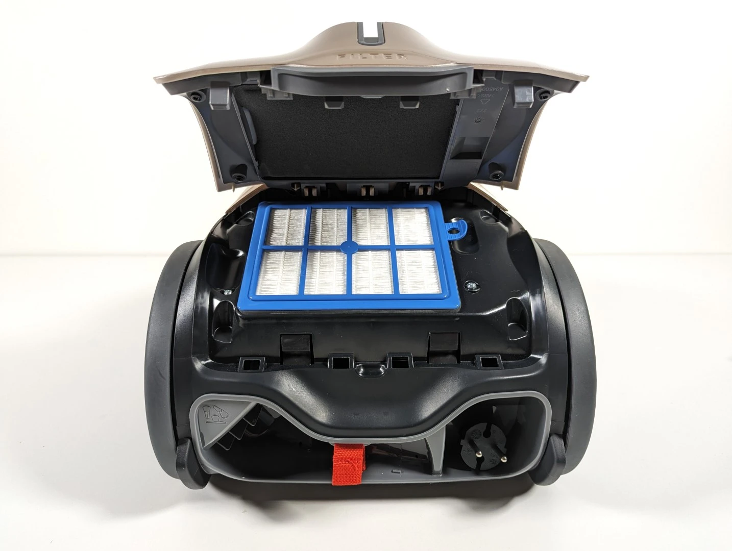 Umístění HEPA filtru Umístění HEPA filtru