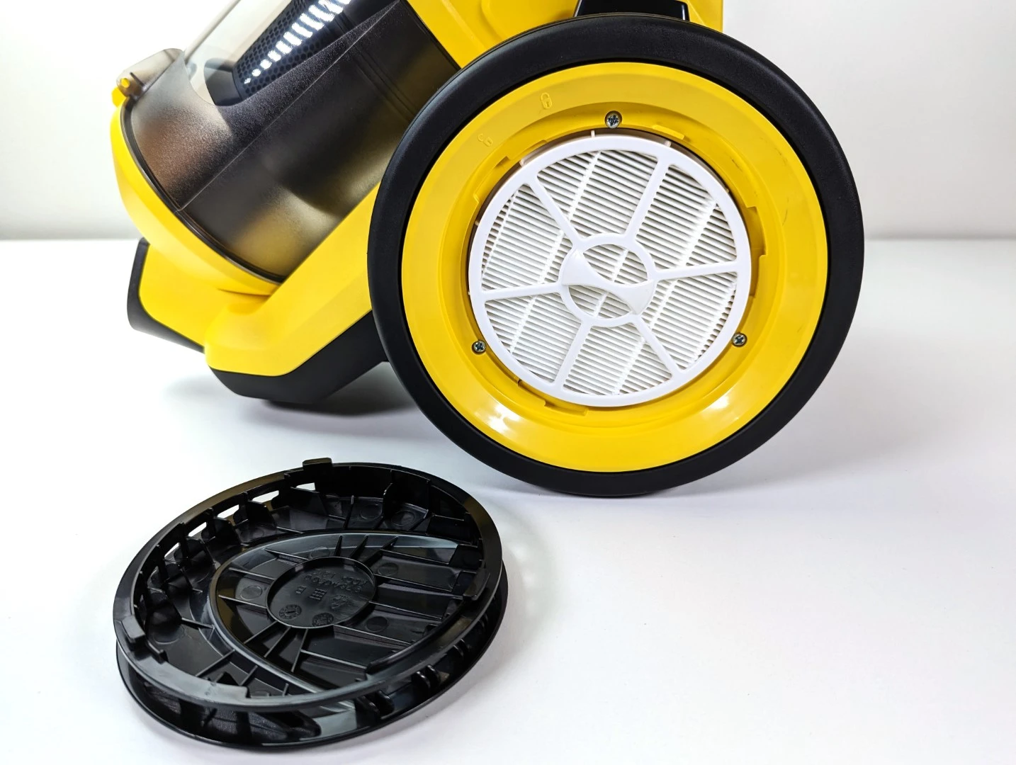 Umístění HEPA filtru Umístění HEPA filtru