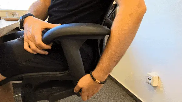 Nastavení výšky podpěrky Nastavení výšky podpěrky