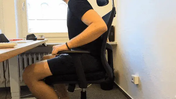 Nastavení výšky sedáku Nastavení výšky sedáku