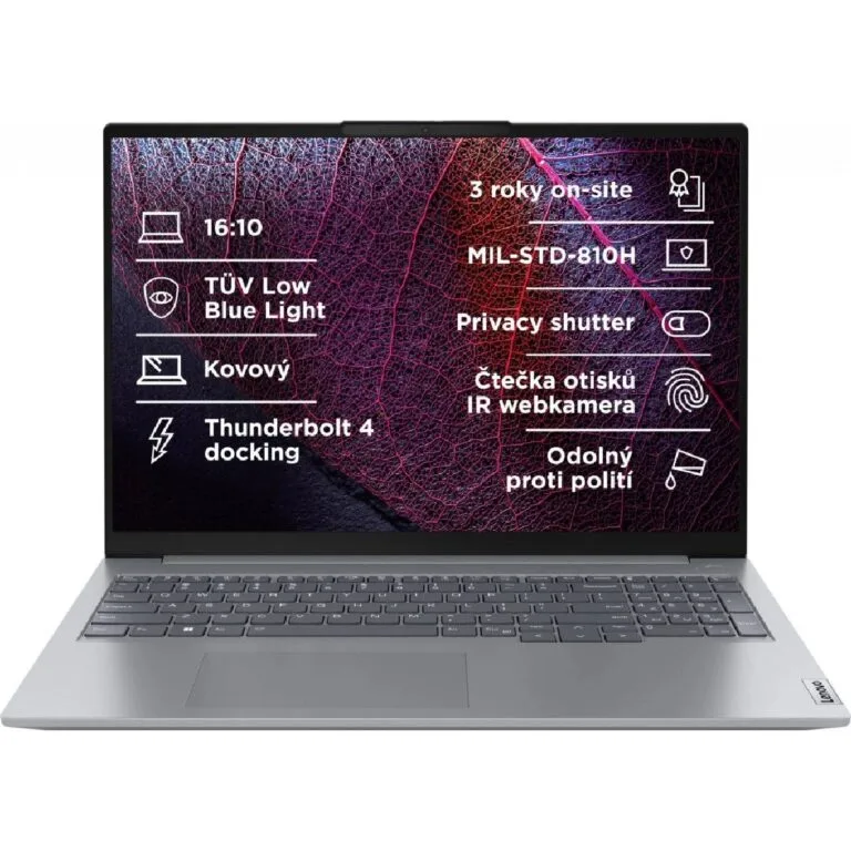 Test Lenovo ThinkBook 16 G6 21KH007ACK Recenze Lenovo ThinkBook 16 G6 21KH007ACK