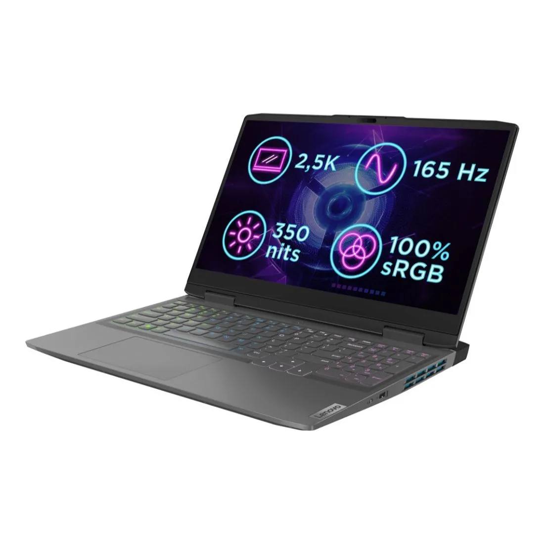 Důležitými parametry herních notebooků jsou výkonný procesor, grafická karta, operační paměť nebo třeba obnovovací frekvence obrazovky (Zdroj: Lenovo)