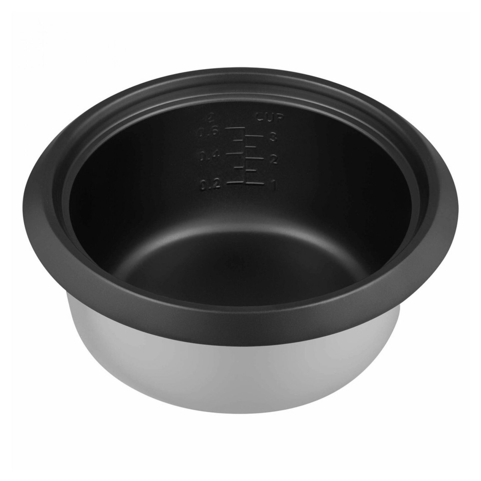 Vnitřní nádoba by měla mít nepřilnavý povrch Obrázek zobrazuje, že vnitřní nádoba by měla mít nepřilnavý povrch