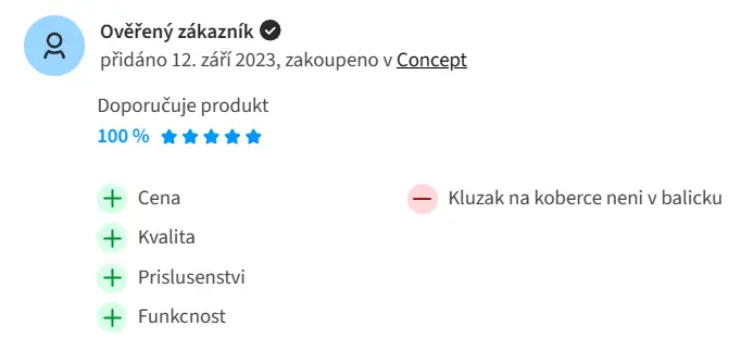 Zdroj: Heureka.cz