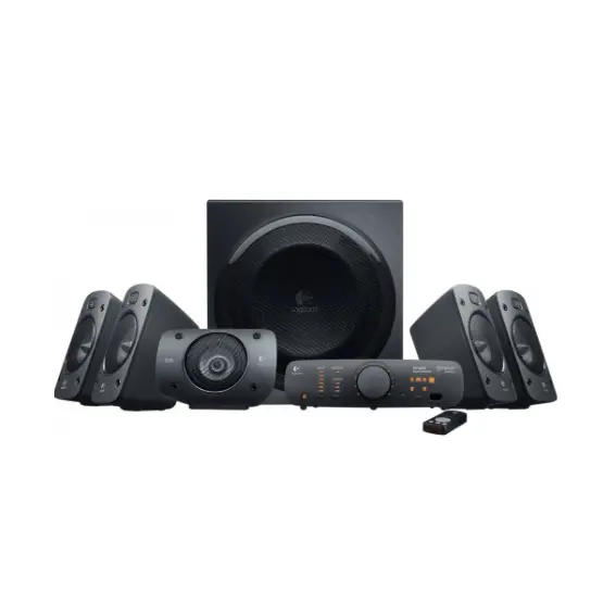 Logitech Z-906 pohled na celou sestavu Logitech Z-906 pohled na celou sestavu