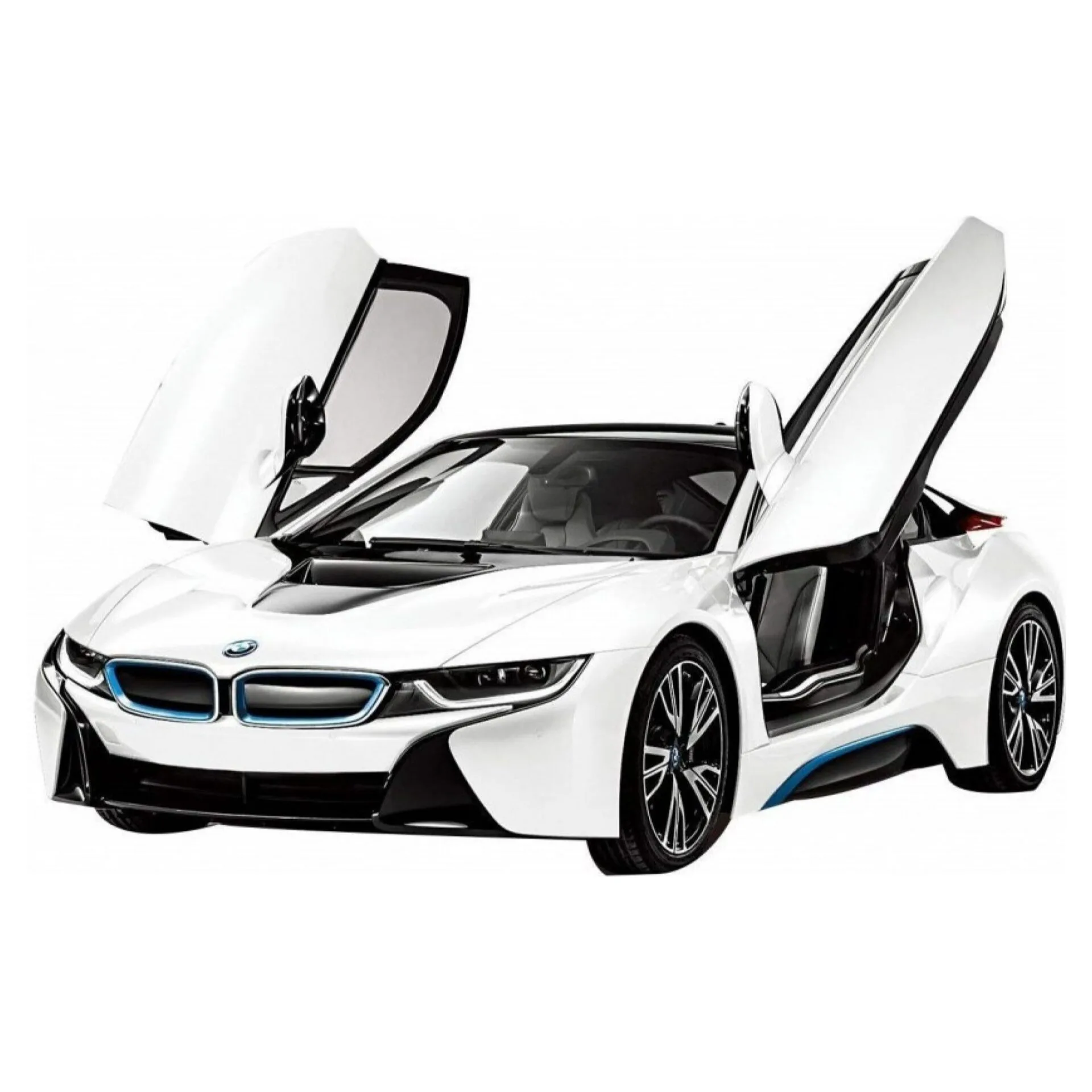 RC silniční auto BMW i8 Obrázek zobrazuje RC silniční auto BMW i8