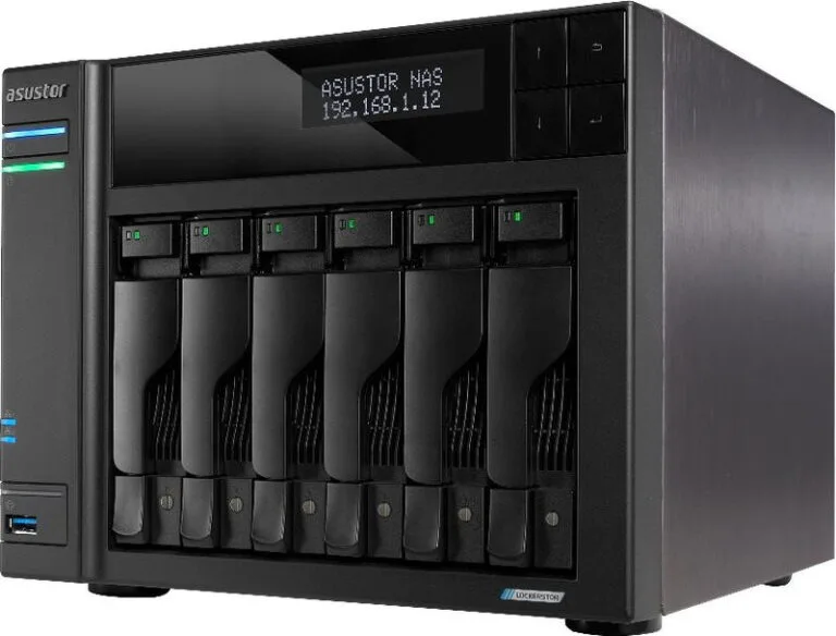 Test Asustor Lockerstor 6 Gen2-AS6706T Recenze Asustor Lockerstor 6 Gen2-AS6706T