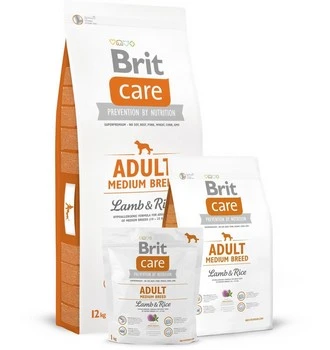 Recenze Brit Care Adult Medium Breed Lamb & Rice