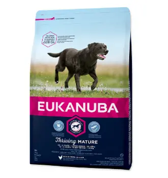 Recenze Eukanuba Mature & Senior Large Breed
