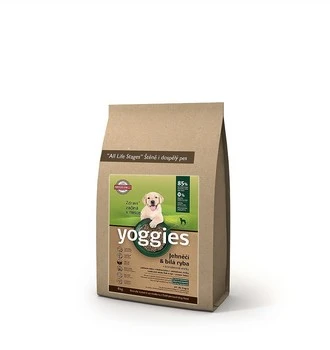 Recenze Yoggies Mini jehněčí a&nbsp;bílá ryba