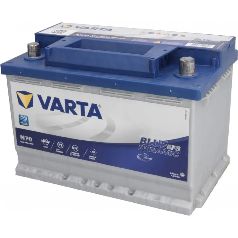 Test Varta Blue Dynamic EFB 12V 70Ah 760A Recenze Varta Blue Dynamic EFB 12V 70Ah 760A