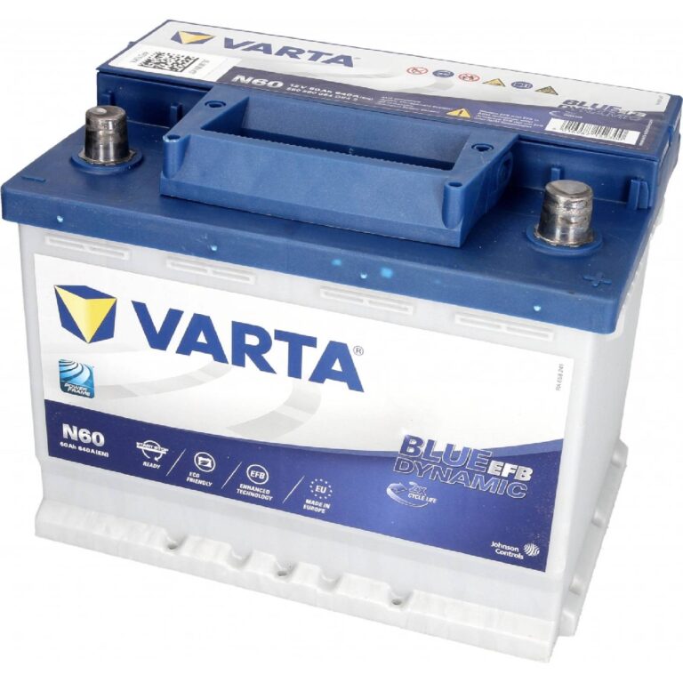 Recenze Varta Blue Dynamic EFB 12V 60Ah 640A