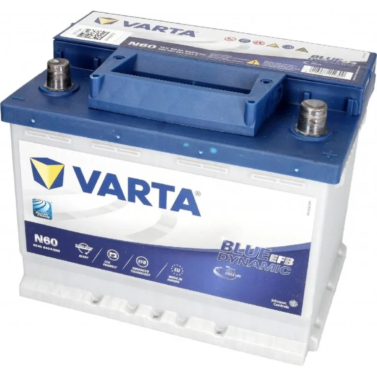 Test Varta Blue Dynamic EFB 12V 60Ah 640A Recenze Varta Blue Dynamic EFB 12V 60Ah 640A