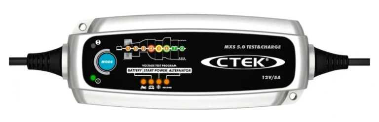 Test CTEK MXS 5.0 Test and Charge Recenze CTEK MXS 5.0 Test and Charge