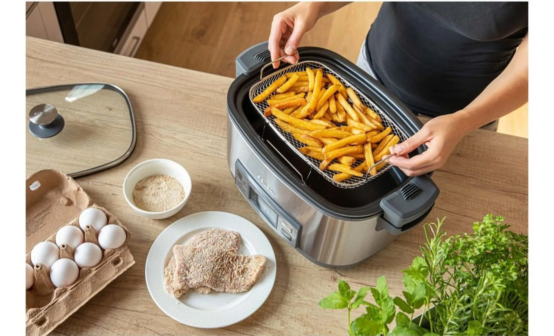 Někdy umožňují i fritování Obrázek zobrazuje, že někdy umožňují i fritování