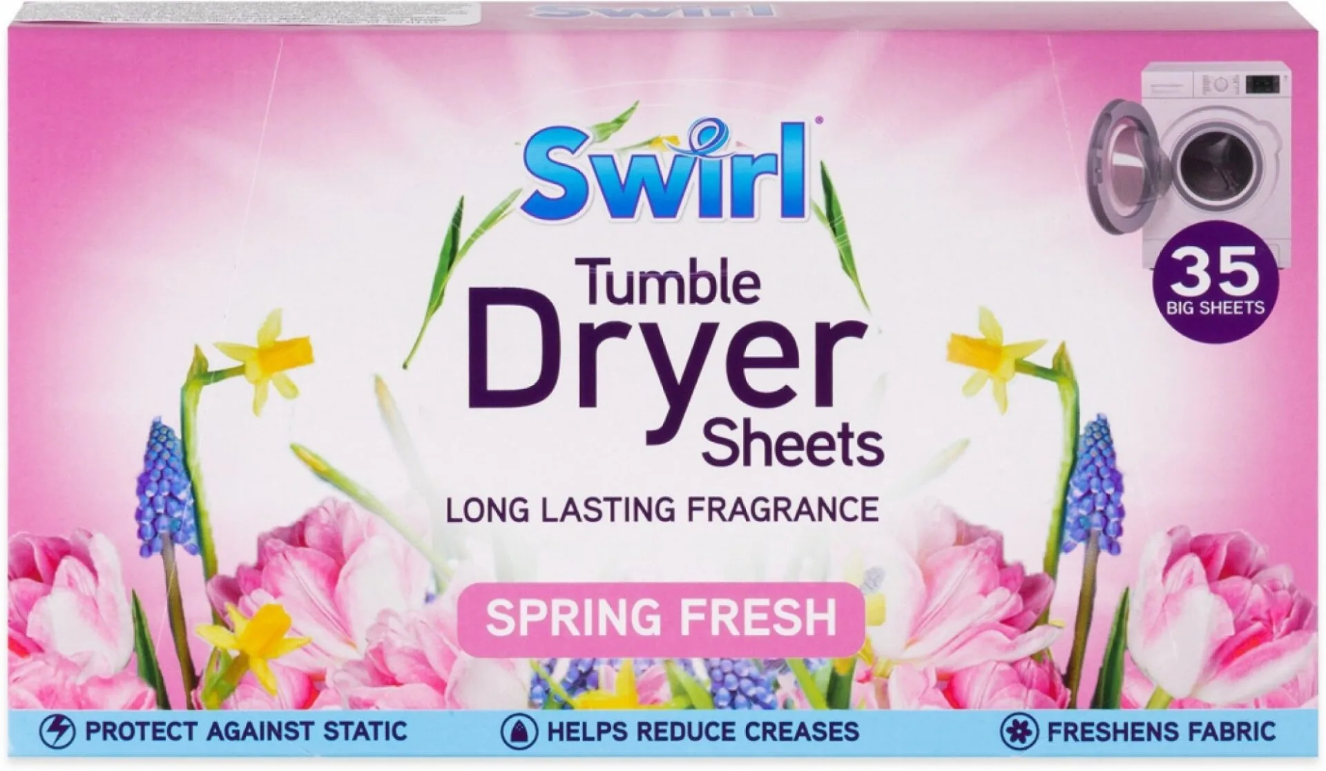Test Swirl Spring Fresh ubrousky do sušičky 35 ks Recenze Swirl Spring Fresh ubrousky do sušičky 35 ks