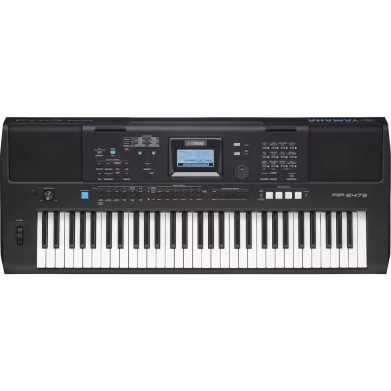 Test Yamaha PSR-E473 Recenze Yamaha PSR-E473