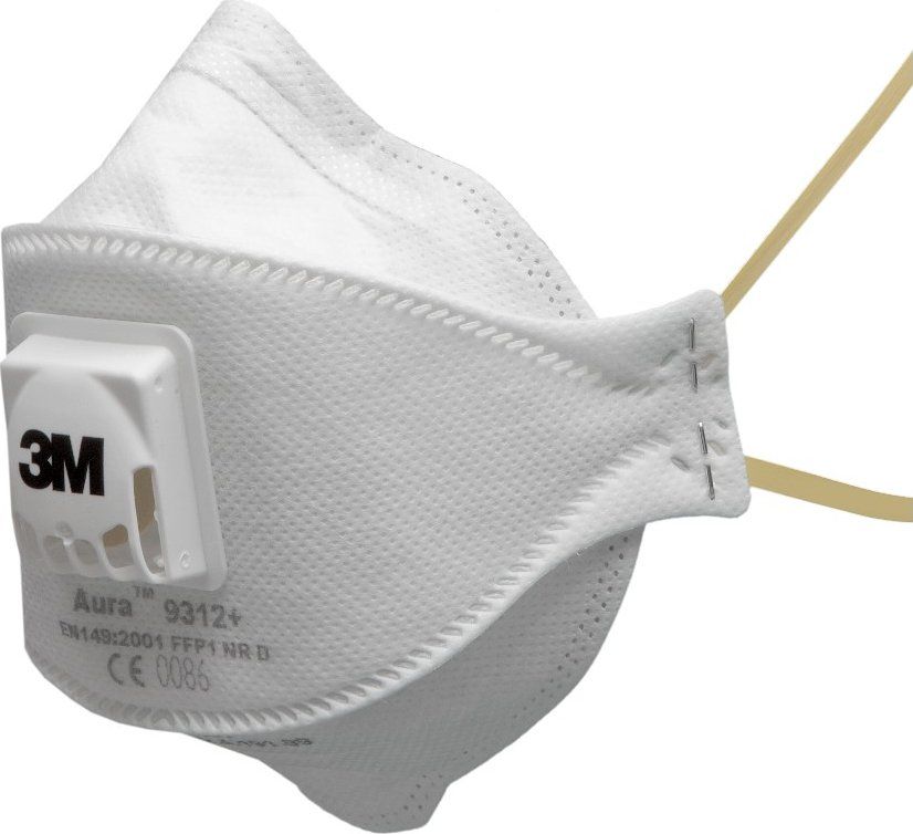 Recenze Respirátory FFP1&nbsp;s&nbsp;ventilkem skladem