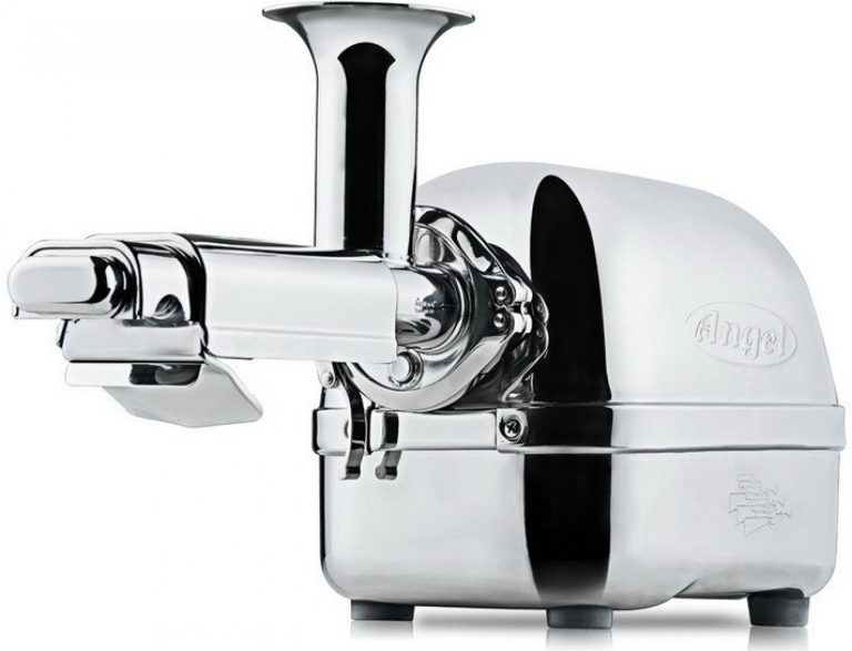 Recenze Angel Juicer 5500 dvouhřídelový