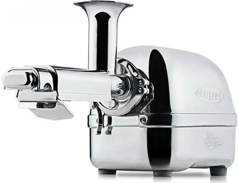 Test Angel Juicer 5500 dvouhřídelový Recenze Angel Juicer 5500 dvouhřídelový
