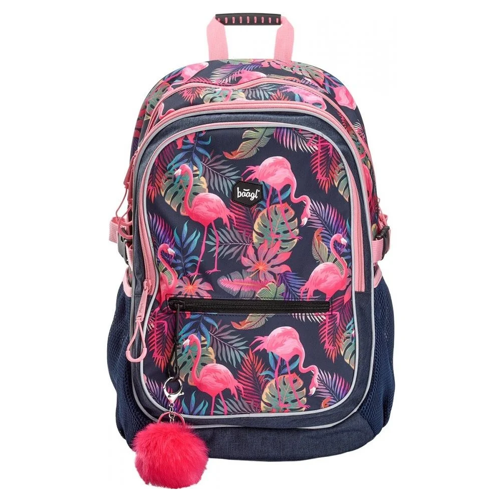 Recenze Baagl batoh Klasik Flamingo