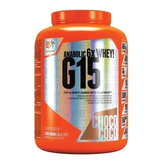 Recenze Extrifit G 15 Anabolic Gainer
