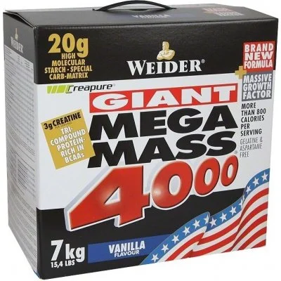 Recenze WEIDER MEGA MASS 4000
