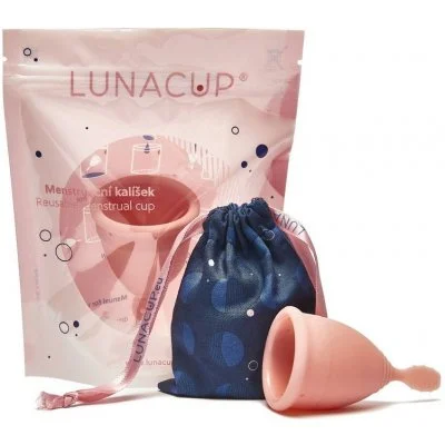 Test Menstruační kalíšek Lunacup – meruňkový, velký Recenze Menstruační kalíšek Lunacup – meruňkový, velký