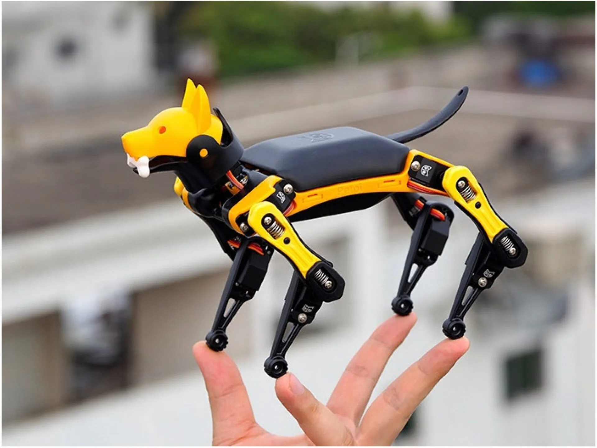 Bionický robotický pes s otevřeným zdrojovým kódem Bionický robotický pes s otevřeným zdrojovým kódem