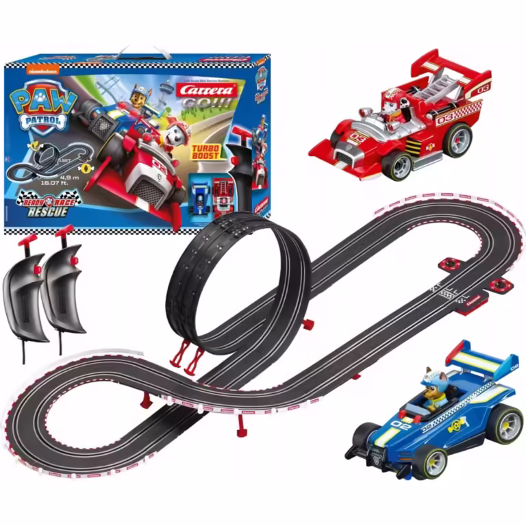 Recenze Carrera Autodráha GO 62535 Tlapková patrola