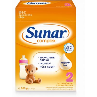 Test Sunar Complex 2 600 g Recenze Sunar Complex 2 600 g