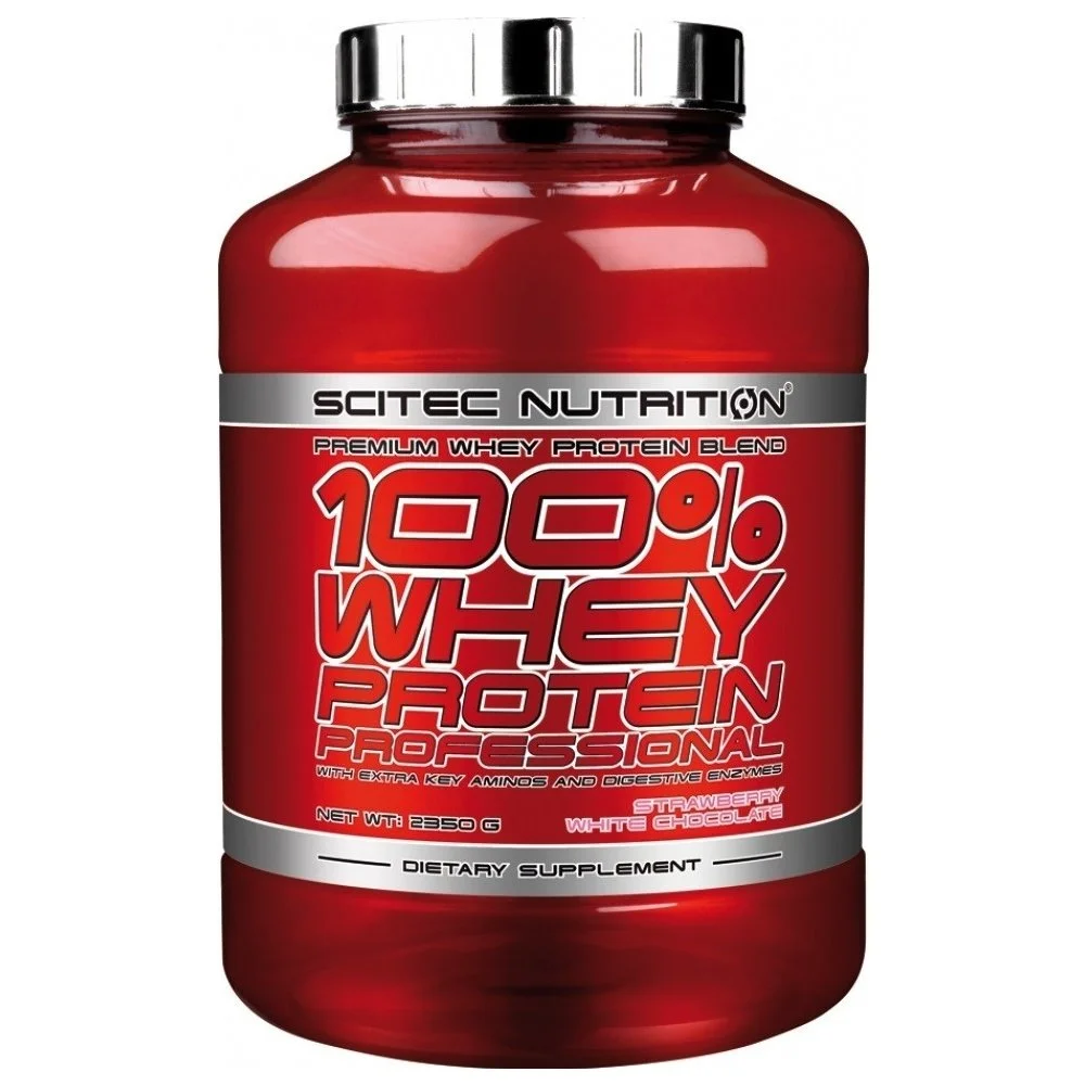 Test Scitec 100% Whey Protein Professional 2350 g Recenze Scitec 100% Whey Protein Professional 2350 g