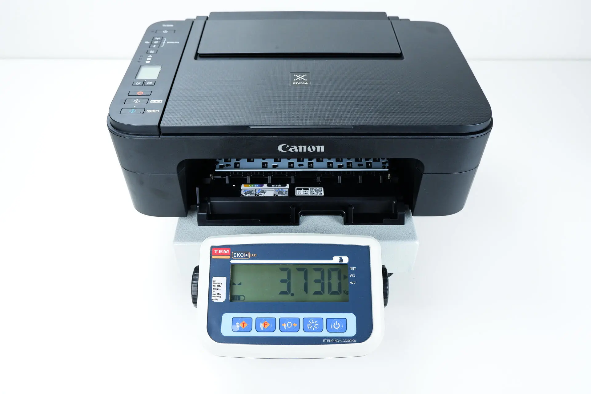 Hmotnost tiskárny Canon PIXMA TS3350 Hmotnost tiskárny Canon PIXMA TS3350