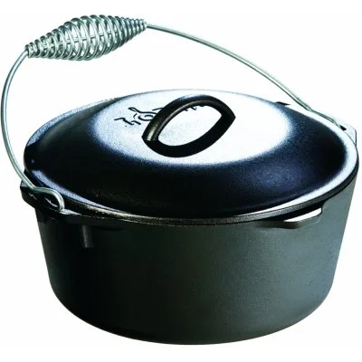 Recenze Litinový hrnec s&nbsp;poklicí Lodge 4,7&nbsp;l&nbsp;(Dutch oven)