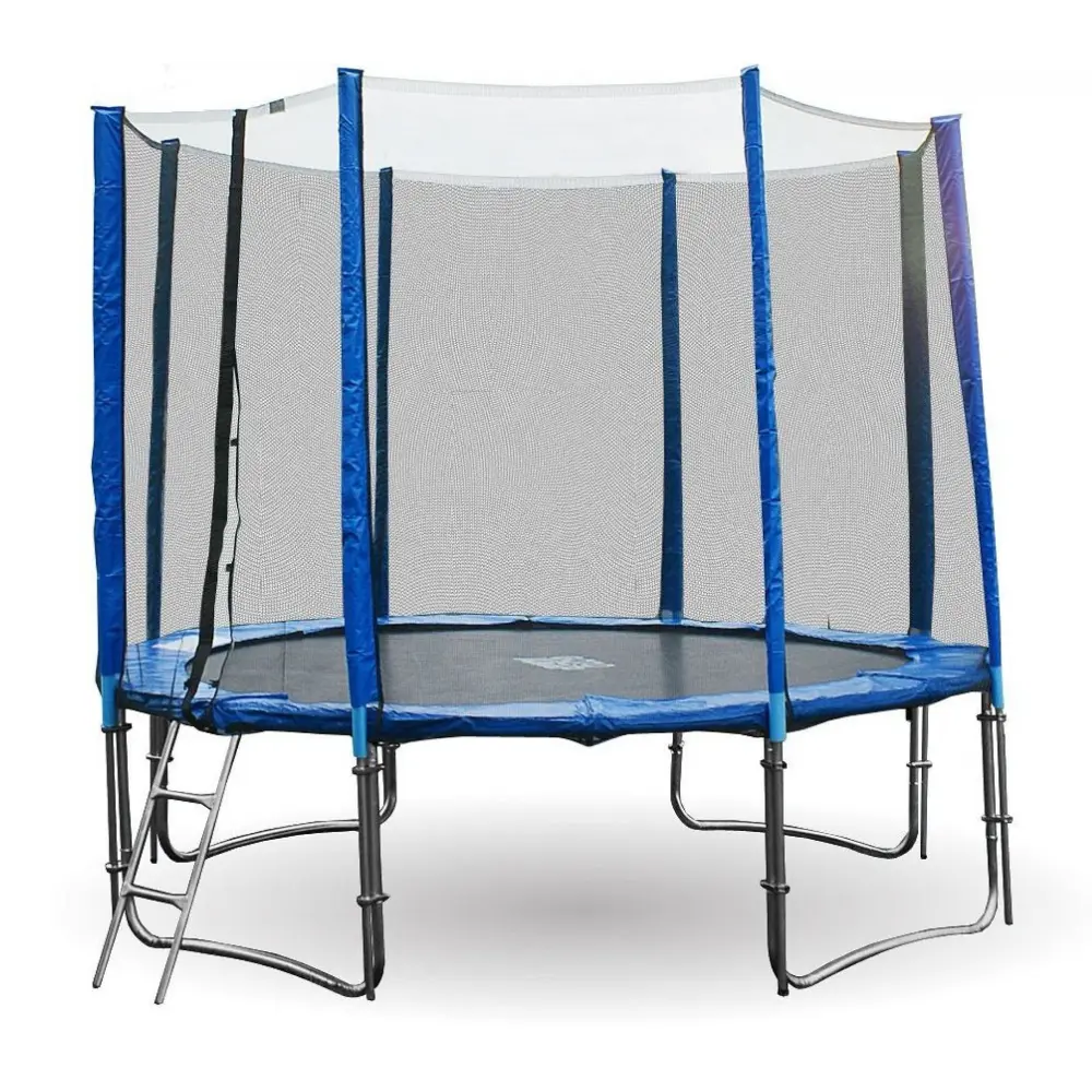 Modrá varianta Na obrázku je trampolína v modré barvě.