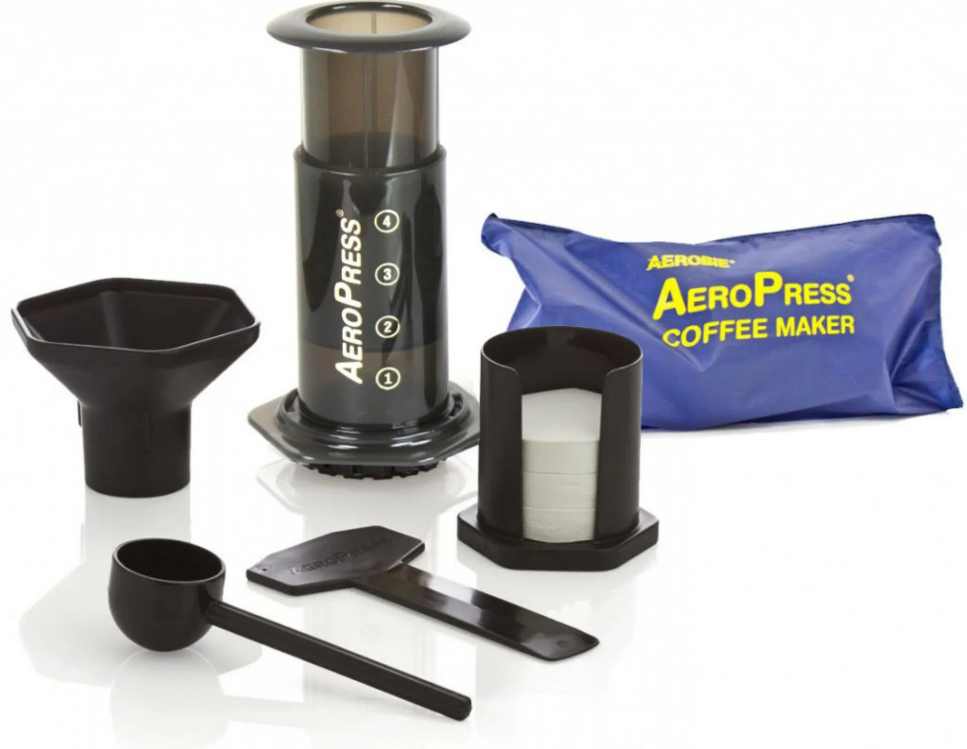 Test AeroPress Aerobie Recenze AeroPress Aerobie