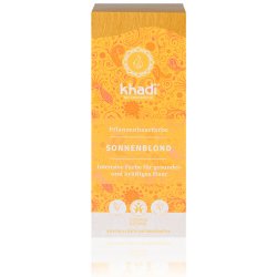 Recenze Khadi rostlinná barva na vlasy sluneční blond 100&nbsp;g