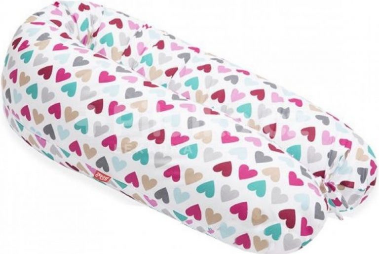 Test Těhotenský a kojicí polštář Scamp colorfull heart Recenze Těhotenský a kojicí polštář Scamp colorfull heart