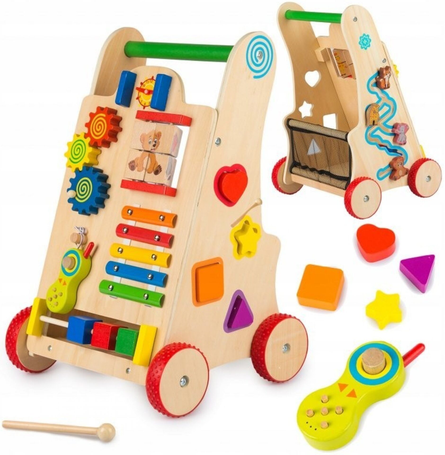 Recenze Kinderplay Dřevěné interaktivní chodítko