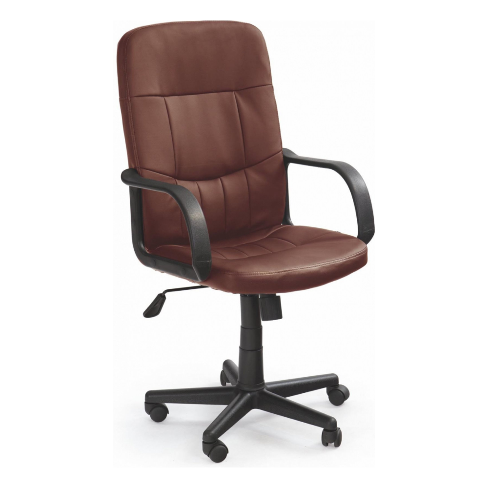 Vyobrazení kancelářské židle z koženky