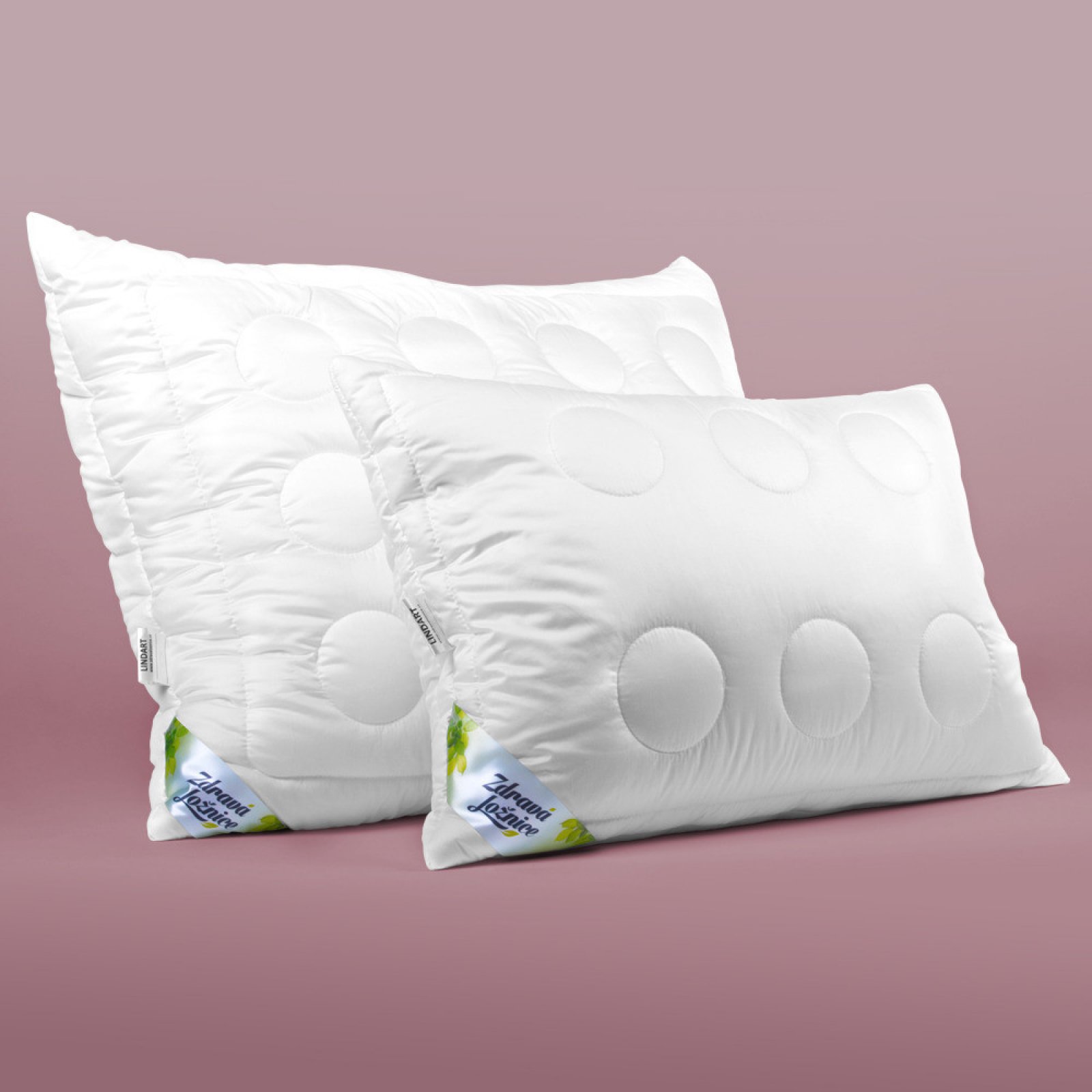 Recenze Lindart Polštář Bamboo Plus zip 1200g 70×90