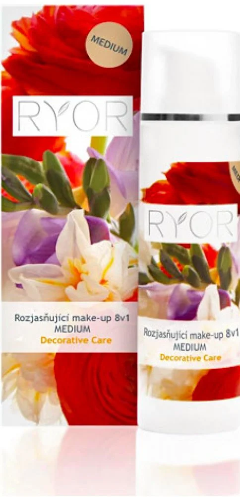 Test RYOR Decorative Care rozjasňující make-up 8v1 Recenze RYOR Decorative Care rozjasňující make-up 8v1