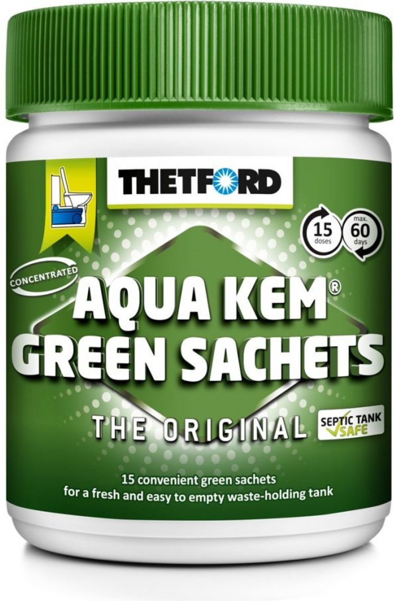 Recenze Thetford Aqua Kem Green Sachets v dóze