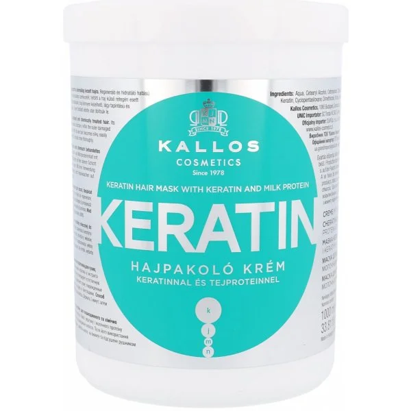 Test Kallos Keratin maska Recenze Kallos Keratin maska