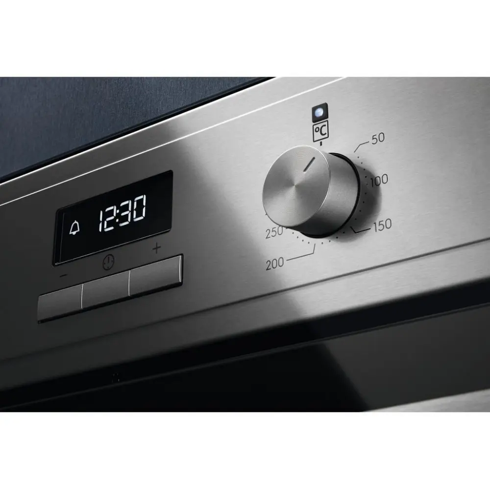 Zatláčecí knoflíky Obrázek otočních ovladačů trouby Electrolux EOF3H40X