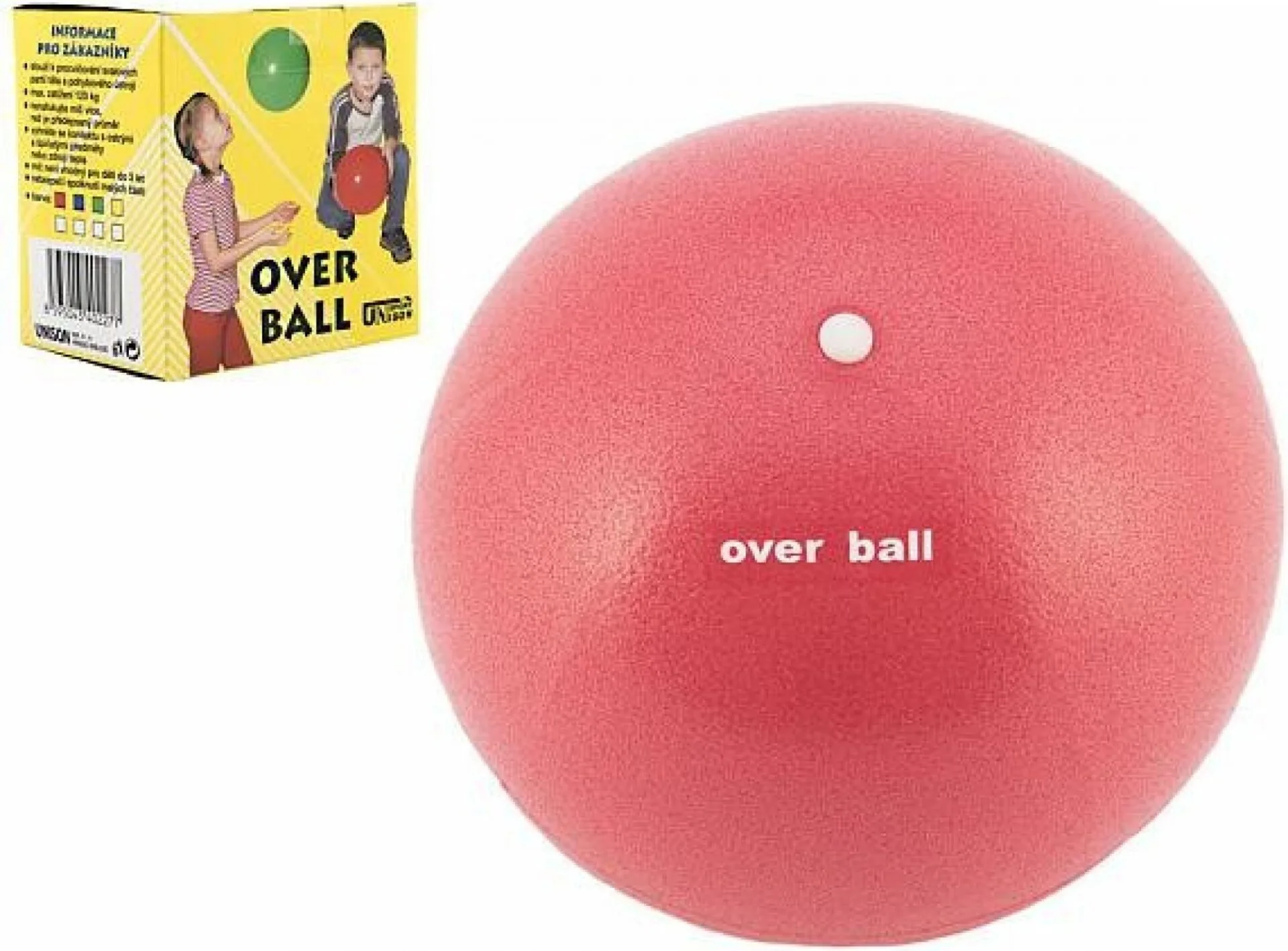 Recenze UNISON Míč Overball nafukovací rehabilitační 26cm