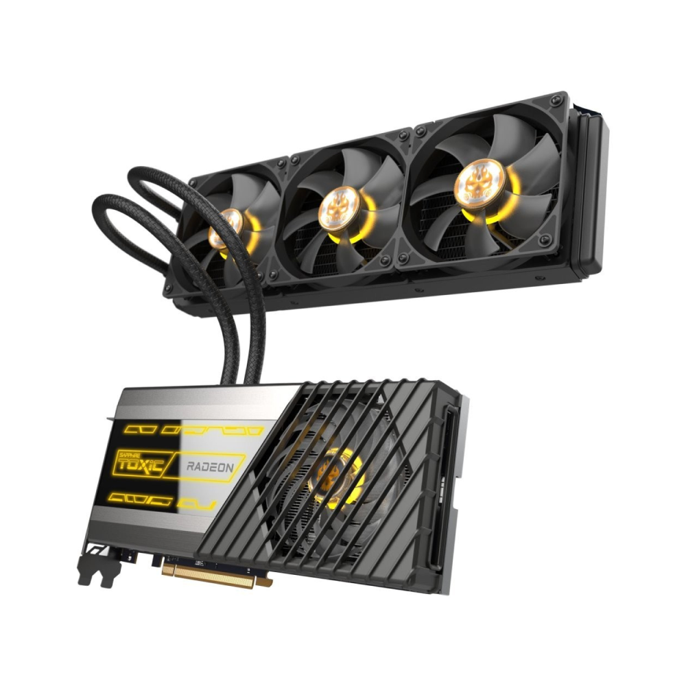 Hybridní chlazení kombinuje výhody vzdušného i vodního řešení. Okruh je uzavřený, není potřeba kompletní vodní chlazení počítače.