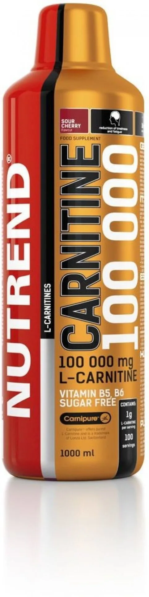 Recenze Nutrend Carnitine 100000